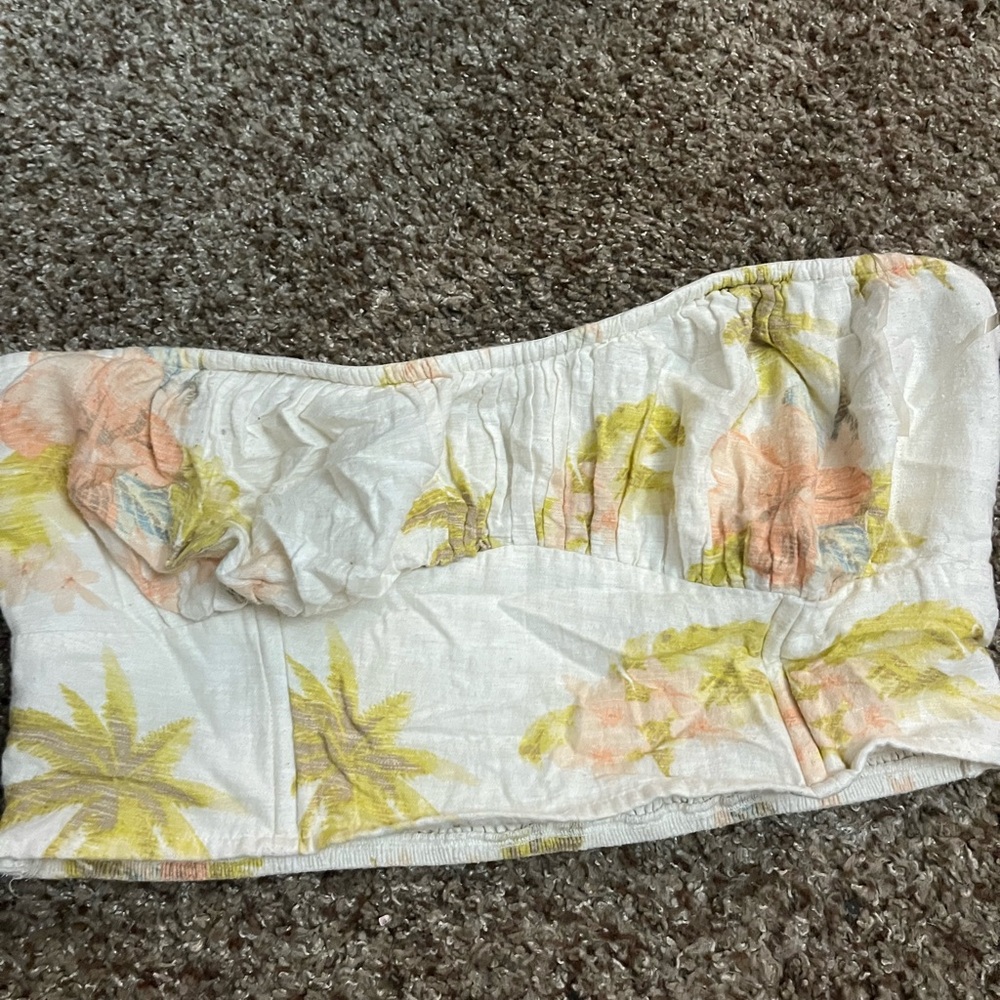 AE cropped tube top